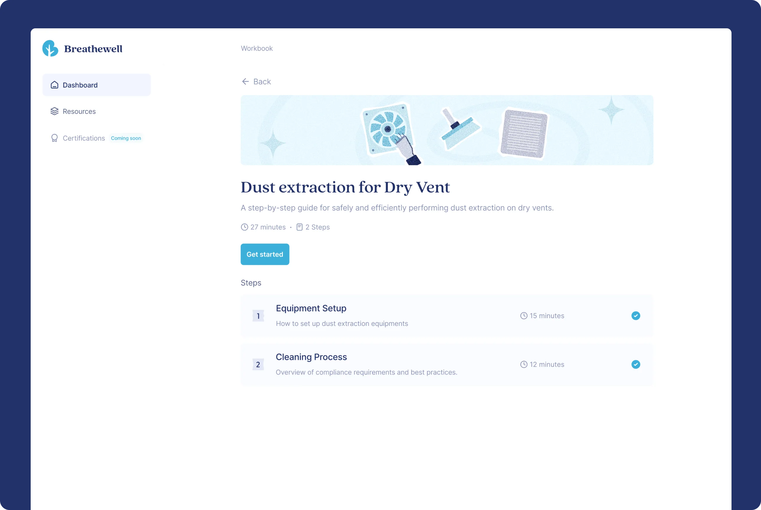 Breathewell LMS Details